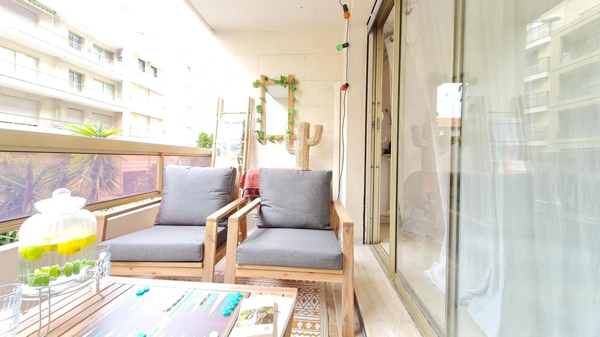 Apartment Happy Stay Cannes - 2 Terraces - 1Min To The Beach