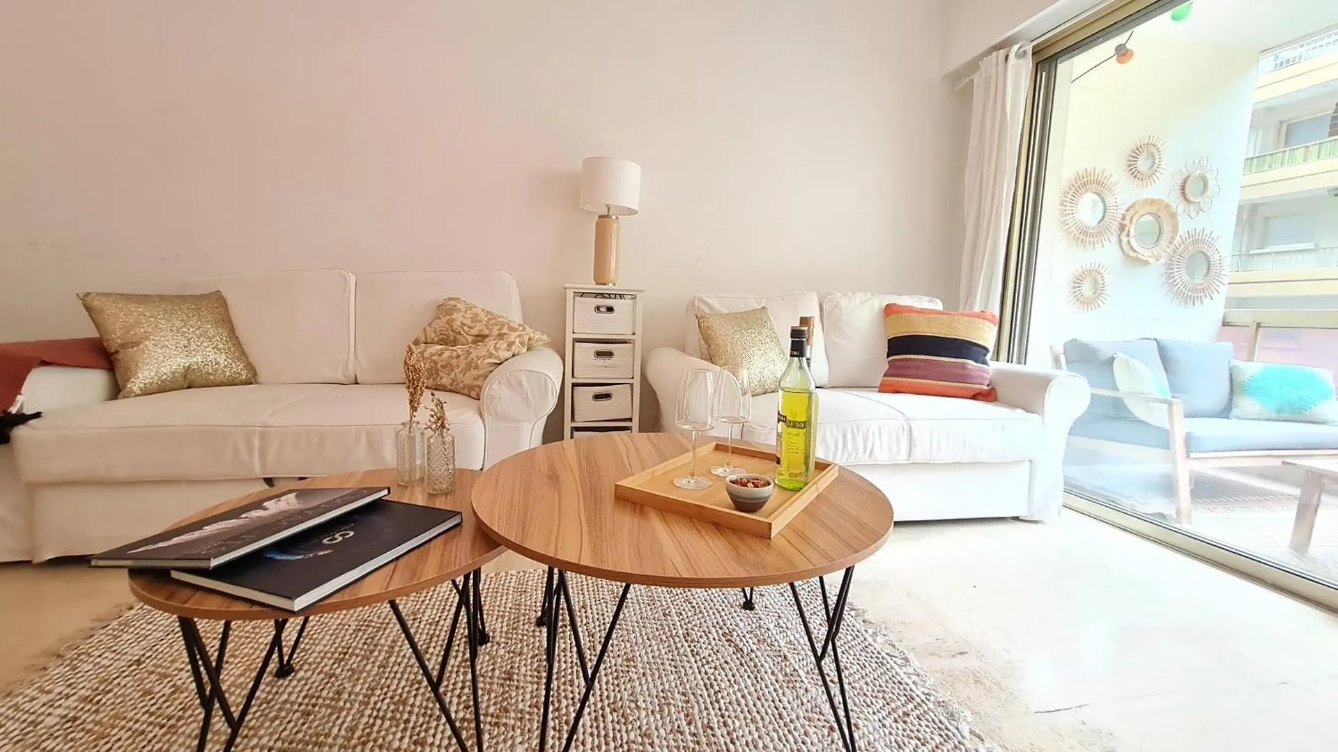 Happy Stay Cannes - 2 Terraces - 1Min To The Beach Apartmán